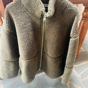 Fleece teddy jacket